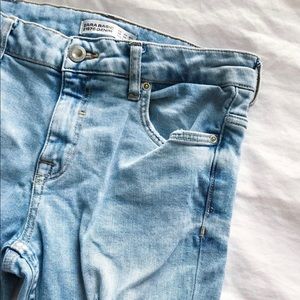 Zara Distressed Denim Jeans